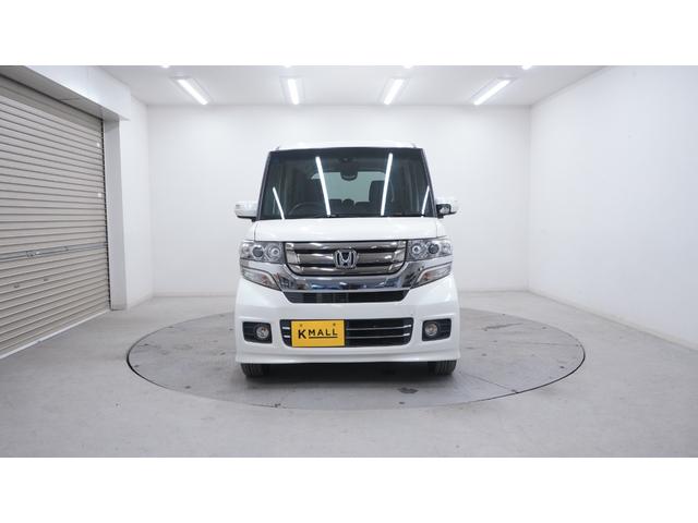 Ｎ－ＢＯＸカスタム Ｇ　ＳＳパッケージ　禁煙車　後期　純正ナビ　フルセグＴＶ　バックカメラ　両側パワースライドドア　衝突被害軽減ブレーキ　スマートキー　ＡＵＴＯライト　ＡＵＴＯエアコン　ＥＴＣ　純正１４インチアルミ　アイドリングストップ（2枚目）