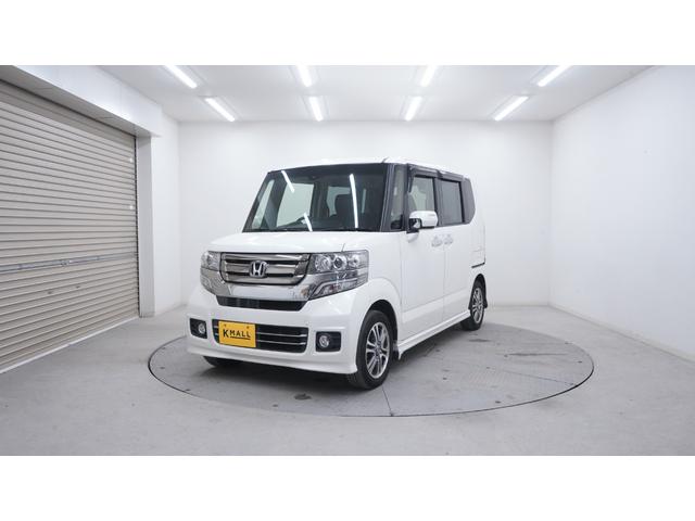 Ｎ－ＢＯＸカスタム Ｇ　ＳＳパッケージ　禁煙車　後期　純正ナビ　フルセグＴＶ　バックカメラ　両側パワースライドドア　衝突被害軽減ブレーキ　スマートキー　ＡＵＴＯライト　ＡＵＴＯエアコン　ＥＴＣ　純正１４インチアルミ　アイドリングストップ（52枚目）