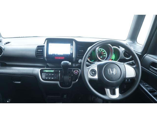 Ｎ－ＢＯＸ Ｇ　ＳＳパッケージ　禁煙車　Ｇａｔｈｅｒｓ’ナビ　両側パワースライドドア　スマートキー　ＡＵＴＯエアコン　ヘッドライトレベライザー　ステアリングスイッチ　電動格納ドアミラーウィンカー　純正１４インチアルミホイール（3枚目）