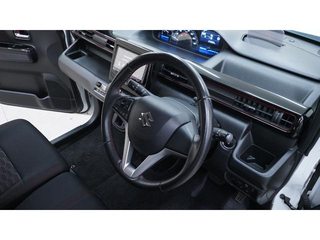 ワゴンRスティングレー ハイブリッドX 禁煙車 デュアルブレーキサポート 純正SDナビ フルセグTV Bluetooth CD/DVD スマートキー プッシュスタート ベンチシート アームレスト シートヒーター LEDヘッドライト(17枚目)