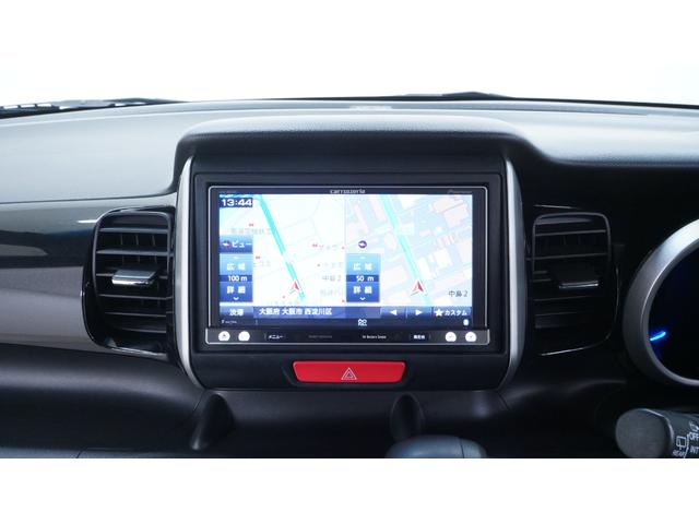 Ｎ－ＢＯＸ＋カスタム Ｇ　ターボＳＳパッケージ　禁煙車　ワンオーナー　社外メモリーナビ　フルセグＴＶ　Ｂｌｕｅｔｏｏｔｈ　ＣＤ／ＤＶＤ　両側パワースライドドア　スマートキー　プッシュスタート　クルーズコントロール　　パドルシフト　ベンチシート（9枚目）