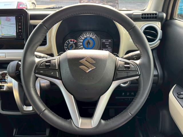 クロスビー ハイブリッドＭＺ　禁煙車　ワンオーナー　パナソニック製７インチナビ　ビルトインＥＴＣ車載器　クルーズコントロール　デュアルセンサーブレーキサポート　後退時ブレーキサポート　１６インチアルミ　マイルドハイブリッド（9枚目）