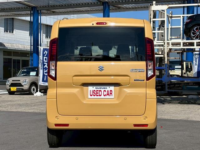 スペーシア ハイブリッドG 禁煙車 デュアルセンサーブレーキサポートII 後退時ブレーキサポート ステアリングオーディオスイッチ オートライトシステム ハイビームアシスト フルオートエアコン キーレスプッシュスタートシステム(37枚目)