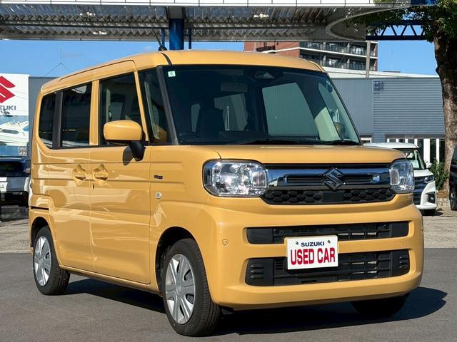 スペーシア ハイブリッドG 禁煙車 デュアルセンサーブレーキサポートII 後退時ブレーキサポート ステアリングオーディオスイッチ オートライトシステム ハイビームアシスト フルオートエアコン キーレスプッシュスタートシステム(40枚目)