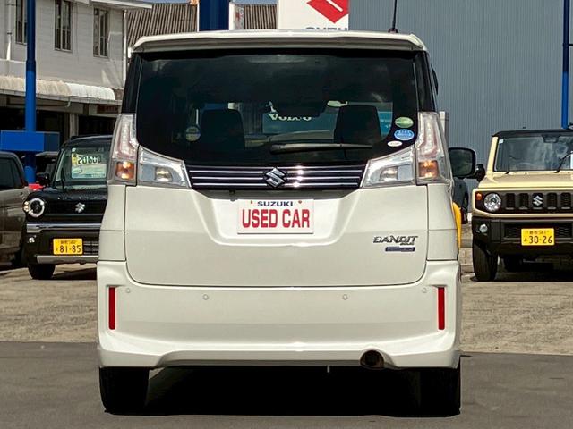 ソリオバンディット ハイブリッドＭＶ　ハイブリッドＭＶ　禁煙車　ワンオーナー　パナソニック製８インチナビ　全方位モニター　ビルトインＥＴＣ車載器　ＬＥＤヘッドランプ　デュアルカメラブレーキサポート　後退時ブレーキサポート　キーレス　アルミ（46枚目）