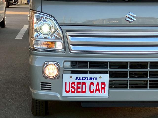 スーパーキャリイ 禁煙車 デュアルカメラブレーキサポート LEDヘッドランプ オートライトシステム ハイビームアシスト 電動格納ドアミラー キーレスエントリーシステム LED作業灯 エアコン パワステ パワーウインドウ(4枚目)