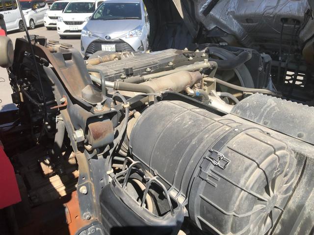 ファイター ベースグレード　４段クレーン車　タイヤ前後新品　ＥＴＣ　エンジン型式６Ｍ６０型　２４０ＰＳ　過給機ＴＤ０６－９型　リモコン　バックモニター（50枚目）