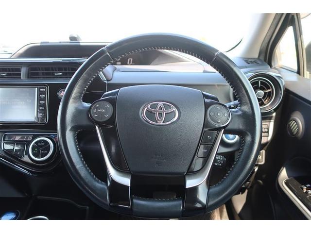 アクア G ワンセグ メモリーナビ バックカメラ 衝突被害軽減システム ETC(8枚目)