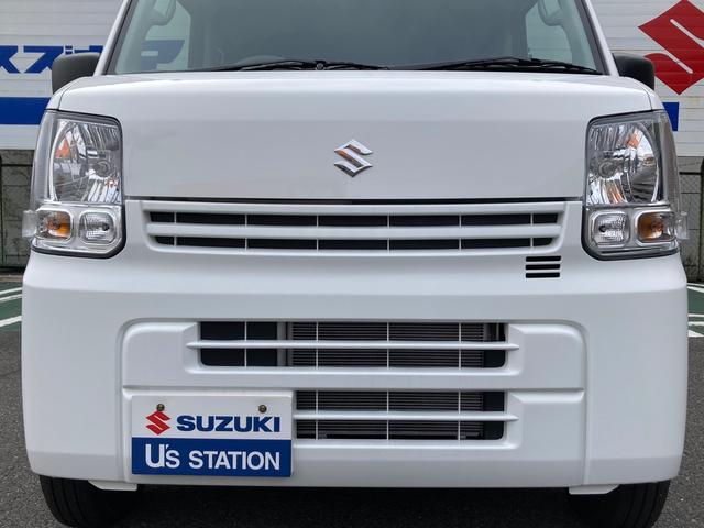 エブリイ ＰＡリミテッド　衝突被害軽減ブレーキ　ＡＭ／ＦＭラジオ　ＵＳＢ充電ソケット　キーレスエントリー　オートライト　車線逸脱警報機能　先行車発進お知らせ機能　リヤパーキングセンサー　登録済み（届け出済み）未使用車　禁煙車（9枚目）