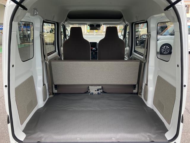 エブリイ ＰＡリミテッド　衝突被害軽減ブレーキ　ＡＭ／ＦＭラジオ　ＵＳＢ充電ソケット　キーレスエントリー　オートライト　車線逸脱警報機能　先行車発進お知らせ機能　リヤパーキングセンサー　登録済み（届け出済み）未使用車　禁煙車（45枚目）