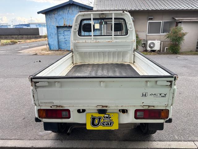 アクティトラック ベースグレード　ＥＴＣ　５速　エアコン　ＣＤ　タイミングベルト交換済　記録簿あり（3枚目）