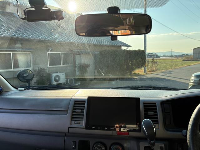 レジアスエースバン ロングスーパーGL ディーゼルターボ タイミングベルト交換済 ディスプレイオーディオ ウーハー ヒッチメンバー ベッド ドラレコ バイパーセキュリティ バックカメラ ETC(18枚目)