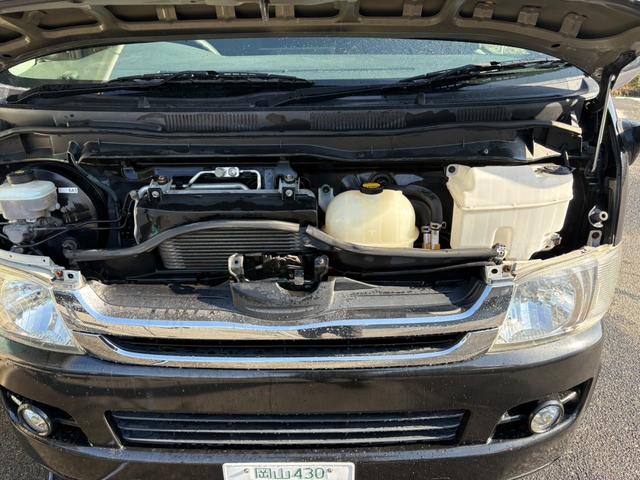 レジアスエースバン ロングスーパーGL ディーゼルターボ タイミングベルト交換済 ディスプレイオーディオ ウーハー ヒッチメンバー ベッド ドラレコ バイパーセキュリティ バックカメラ ETC(36枚目)