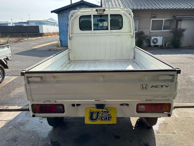 アクティトラック ベースグレード　エアコン　パワステ　５速　禁煙車（8枚目）