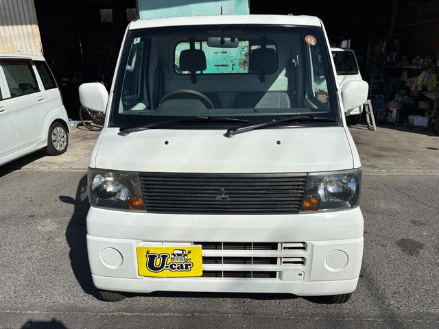 ミニキャブトラック ＶＸ－ＳＥ　エアコン付　パワステ　禁煙車　タイミングベルト交換済　ＥＴＣ　記録簿（4枚目）