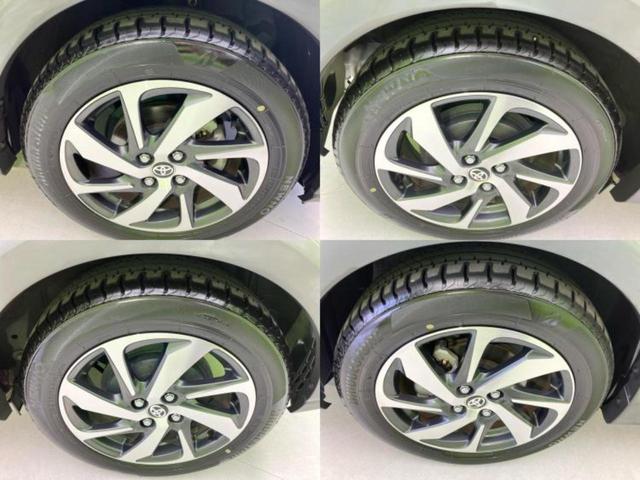 アクア クロスオーバー　新品タイヤ／保証書／純正　ＳＤナビ／トヨタセーフティセンス／車線逸脱防止支援システム／シート　ハーフレザー／ヘッドランプ　ＬＥＤ／Ｂｌｕｅｔｏｏｔｈ接続／ＥＴＣ／ＥＢＤ付ＡＢＳ／横滑り防止装置　禁煙車（47枚目）