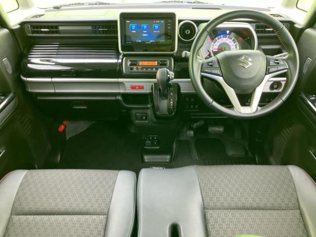 スペーシアカスタム ハイブリッドXS 新品タイヤ/保証書/社外 SDナビ/セーフティサポート(スズキ)/両側電動スライドドア/シートヒーター 運転席/全方位モニター用カメラ/車線逸脱防止支援システム/シート ハーフレザー 全周囲カメラ(6枚目)