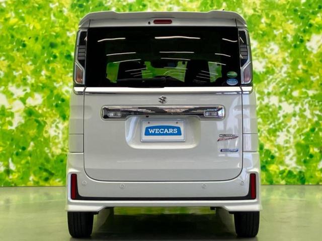 スペーシアカスタム ハイブリッドXS 新品タイヤ/保証書/社外 SDナビ/セーフティサポート(スズキ)/両側電動スライドドア/シートヒーター 運転席/全方位モニター用カメラ/車線逸脱防止支援システム/シート ハーフレザー 全周囲カメラ(50枚目)