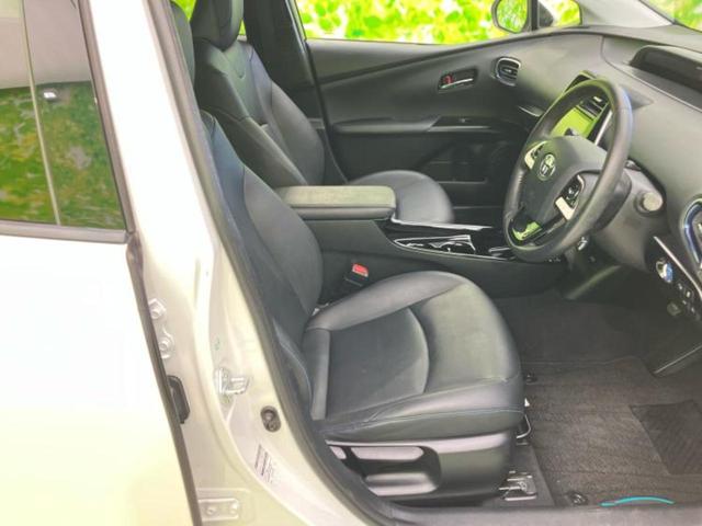 プリウス Aツーリングセレクション 新品タイヤ/保証書/純正 9インチ SDナビ/トヨタセーフティセンス/シートヒーター 前席/車線逸脱防止支援システム/シート 合皮/パーキングアシスト 自動操舵/ヘッドランプ LED バックカメラ(4枚目)