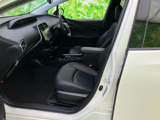 プリウス Aツーリングセレクション 新品タイヤ/保証書/純正 9インチ SDナビ/トヨタセーフティセンス/シートヒーター 前席/車線逸脱防止支援システム/シート 合皮/パーキングアシスト 自動操舵/ヘッドランプ LED バックカメラ(7枚目)