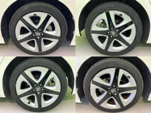 プリウス Aツーリングセレクション 新品タイヤ/保証書/純正 9インチ SDナビ/トヨタセーフティセンス/シートヒーター 前席/車線逸脱防止支援システム/シート 合皮/パーキングアシスト 自動操舵/ヘッドランプ LED バックカメラ(55枚目)