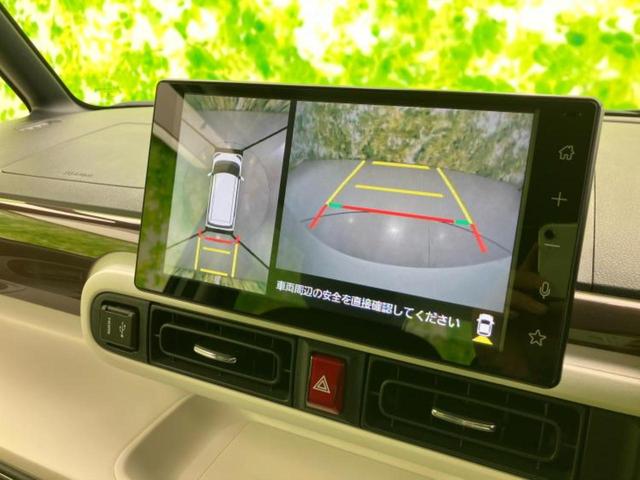 ムーヴキャンバス ストライプスＧターボ　新品タイヤ／保証書／ディスプレイオーディオ９インチ／スマートアシスト（トヨタ・ダイハツ）／両側電動スライドドア／シートヒーター／パノラマモニター／車線逸脱防止支援システム　ターボ　衝突被害軽減システム（10枚目）