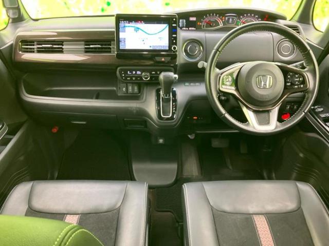 N-BOXカスタム G・EXターボホンダセンシング 新品タイヤ/保証書/純正 8インチ SDナビ/ホンダセンシング/両側電動スライドドア/シートヒーター 前席/車線逸脱防止支援システム/シート ハーフレザー/ドライブレコーダー 前後 ターボ 禁煙車(6枚目)