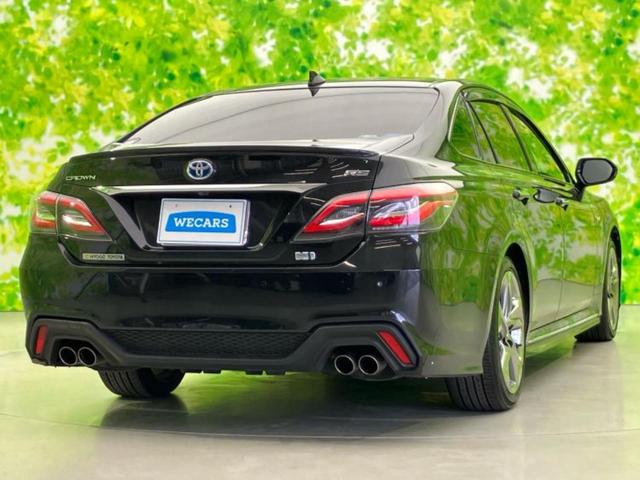 クラウンハイブリッド RS 保証書/純正 8インチ SDナビ/衝突安全装置/シートヒーター 前席/車線逸脱防止支援システム/シート 合皮/ドライブレコーダー 前後/ヘッドランプ LED/Bluetooth接続/ETC 電動シート(3枚目)