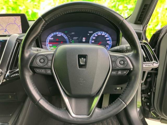 クラウンハイブリッド RS 保証書/純正 8インチ SDナビ/衝突安全装置/シートヒーター 前席/車線逸脱防止支援システム/シート 合皮/ドライブレコーダー 前後/ヘッドランプ LED/Bluetooth接続/ETC 電動シート(14枚目)
