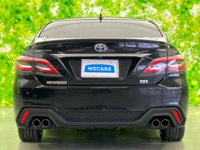 クラウンハイブリッド RS 保証書/純正 8インチ SDナビ/衝突安全装置/シートヒーター 前席/車線逸脱防止支援システム/シート 合皮/ドライブレコーダー 前後/ヘッドランプ LED/Bluetooth接続/ETC 電動シート(45枚目)