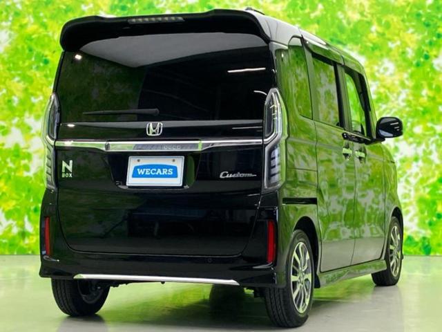 N-BOXカスタム L 新品タイヤ/保証書/社外 SDナビ/ホンダセンシング/電動スライドドア/シートヒーター 前席/車線逸脱防止支援システム/ドライブレコーダー 前後/ヘッドランプ LED/USBジャック バックカメラ(3枚目)