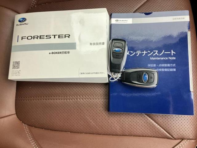 フォレスター 4WDアドバンス サンルーフ/保証書/純正 8インチ SDナビ/デジタルインナーミラー/アイサイト/シートヒーター 前席/車線逸脱防止支援システム/シート 合皮/電動バックドア/ドライブレコーダー 純正 バックカメラ(39枚目)