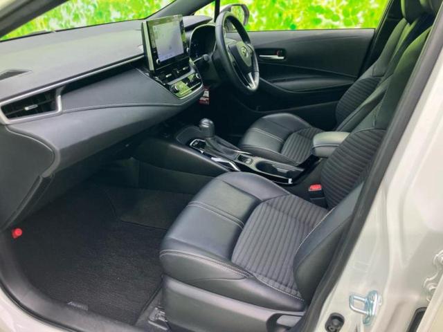 カローラスポーツ ハイブリッドGスタイルパッケージ 新品タイヤ/保証書/ディスプレイオーディオ+ナビ9インチ/トヨタセーフティセンス/車線逸脱防止支援システム/シート ハーフレザー/ドライブレコーダー 前後/ヘッドランプ LED 衝突被害軽減システム(7枚目)