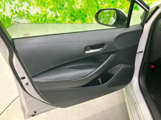 カローラスポーツ ハイブリッドGスタイルパッケージ 新品タイヤ/保証書/ディスプレイオーディオ+ナビ9インチ/トヨタセーフティセンス/車線逸脱防止支援システム/シート ハーフレザー/ドライブレコーダー 前後/ヘッドランプ LED 衝突被害軽減システム(23枚目)