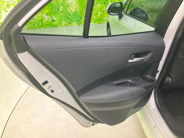 カローラスポーツ ハイブリッドGスタイルパッケージ 新品タイヤ/保証書/ディスプレイオーディオ+ナビ9インチ/トヨタセーフティセンス/車線逸脱防止支援システム/シート ハーフレザー/ドライブレコーダー 前後/ヘッドランプ LED 衝突被害軽減システム(24枚目)