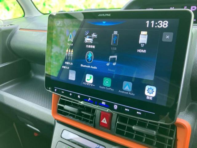 タント ファンクロス 新品タイヤ/保証書/ディスプレイオーディオ9インチ/スマートアシスト(トヨタ・ダイハツ)/両側電動スライドドア/シートヒーター/パノラマモニター/ドライブレコーダー 前後 衝突被害軽減システム 禁煙車(11枚目)