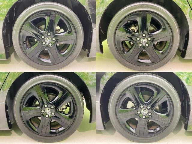 プリウス Ｓツーリングセレクションブラックエディション　新品タイヤ／モデリスタエアロ／保証書／純正　ＳＤナビ／衝突安全装置／シートヒーター／パノラミックビューモニター／車線逸脱防止支援システム／シート　合皮／ドライブレコーダー　前後　衝突被害軽減システム（55枚目）