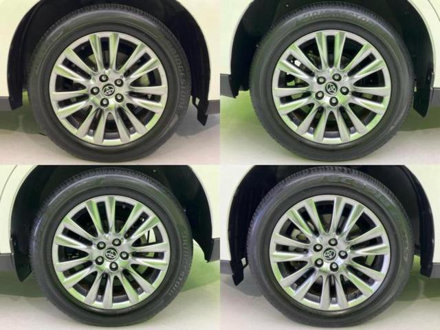 ハリアー プログレス　新品タイヤ／サンルーフ／ＪＢＬ／保証書／純正　９インチ　ＳＤナビ／トヨタセーフティセンス／パノラミックビューモニター／車線逸脱防止支援システム／シート　合皮／電動バックドア／ドライブレコーダー　社外（55枚目）