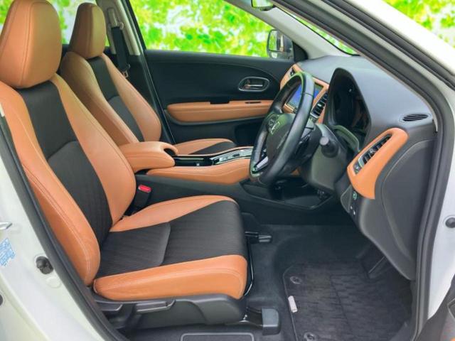 ヴェゼル ハイブリッドZ・ホンダセンシング 保証書/社外 SDナビ/ホンダセンシング/シートヒーター 前席/シート ハーフレザー/ヘッドランプ LED/USBジャック/Bluetooth接続/HDMI接続/ETC/EBD付ABS バックカメラ(4枚目)
