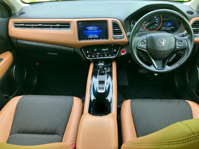 ヴェゼル ハイブリッドZ・ホンダセンシング 保証書/社外 SDナビ/ホンダセンシング/シートヒーター 前席/シート ハーフレザー/ヘッドランプ LED/USBジャック/Bluetooth接続/HDMI接続/ETC/EBD付ABS バックカメラ(6枚目)