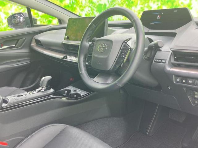 プリウス Ｚ　モデリスタエアロ／保証書／ディスプレイオーディオ＋ナビ１２．３インチ／デジタルインナーミラー／トヨタセーフティセンス／エアーシート　前席／パノラミックビューモニター／車線逸脱防止支援システム　革シート（4枚目）