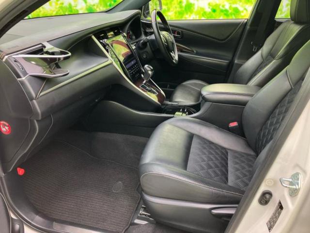 ハリアー ４ＷＤプレミアムアドバンスドパッケージ　新品タイヤ／サンルーフ／ＪＢＬ／保証書／純正　８インチ　ＳＤナビ／衝突安全装置／パノラミックビューモニター／車線逸脱防止支援システム／シート　ハーフレザー／電動バックドア／ヘッドランプ　ＬＥＤ　４ＷＤ（7枚目）