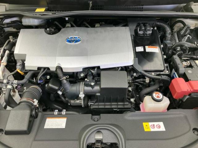 プリウス Ａツーリングセレクション　新品タイヤ／純正エアロ／保証書／純正　９インチ　ＳＤナビ／トヨタセーフティセンス／シートヒーター　前席／車線逸脱防止支援システム／シート　合皮／パーキングアシスト　自動操舵　リフトアップ　フルエアロ（57枚目）