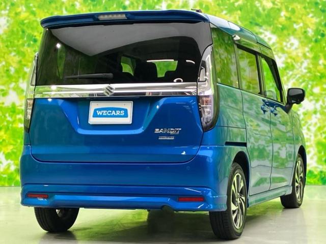 ソリオバンディット バンディットハイブリッドＭＶ　保証書／ディスプレイオーディオ＋ナビ９インチ／衝突安全装置／電動スライドドア／シートヒーター　前席／全方位モニター用カメラ／車線逸脱防止支援システム／オートステップ／ドライブレコーダー　前後　禁煙車（3枚目）