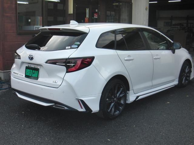 カローラツーリング ハイブリッド ダブルバイビー モデリスタエアロ禁煙車 純正9インチディスプレイオーディオ DVD CD ステアリングヒーター シートヒーター レーダークルーズコントロール BSM トヨタセーフティセンス LEDライト(6枚目)