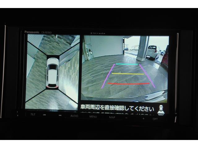 Fリミテッド 新品社外SDナビ フルセグ DVD Bluetooth ステリモ 全方位モニター デュアルカメラブレーキサポート レーンキープ クルコン パドルシフト 本革巻ステアリング LEDオートライト(9枚目)