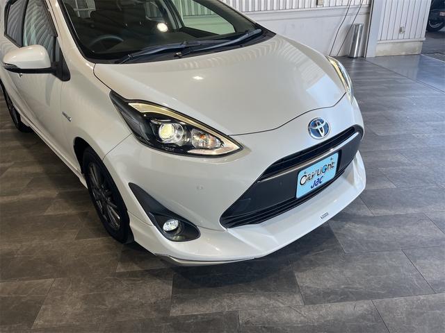 アクア Ｓスタイルブラック　１年保証付・禁煙車・モデリスタ・ナビ・ＴＶ・ＤＶＤ・Ｂｌｕｅｔｏｏｔｈ・バックモニター・トヨタセーフティ・ステアリングリモコン・クリアランスソナー・ＬＥＤオートライト・フォグ・オートハイビーム・ＥＴＣ（35枚目）