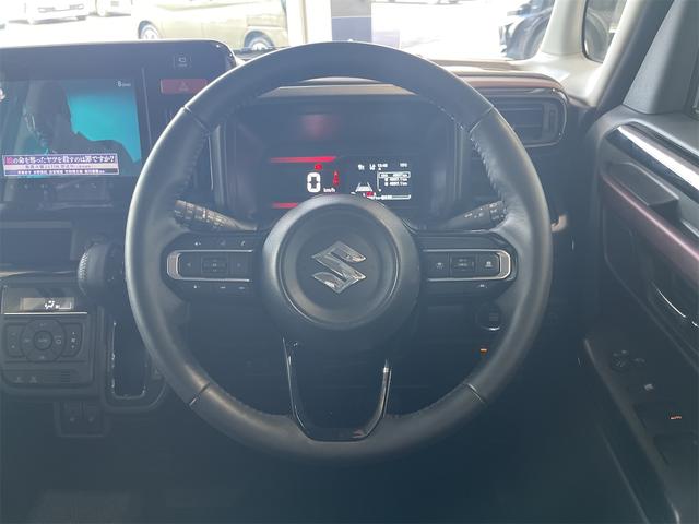 スペーシアカスタム ハイブリッドXS 1年保証付・禁煙車・1オーナー・全方位モニター・純正ナビ・TV・Bluetooth・スズキセーフティ・クルーズコントロール・ヘッドアップディスプレイ・電子パーキング・両側パワースライド・シートヒーター(9枚目)