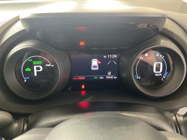ヤリスクロス ハイブリッドＧ　１年保証付・禁煙車・ＬＥＤオートライト・ナビ・ＴＶ・Ｂｌｕｅｔｏｏｔｈ・ＡｐｐｌｅＣａｒＰｌａｙ・ＵＳＢ・バックモニター・トヨタセーフティ・クルーズコントロール・クリアランスソナー・純正１６インチＡＷ（10枚目）
