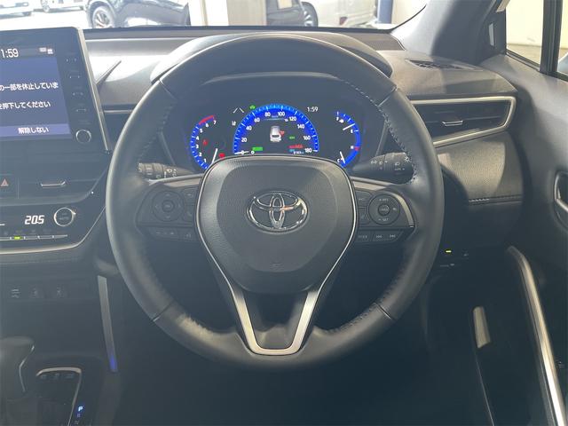 カローラクロス ハイブリッド Z 1年保証付・禁煙車・ブラインドスポットモニター・パノラミックビューモニター・9型ナビ・Bluetooth・トヨタセーフティ・クルーズコントロール・パワーバックドア・シートヒーター・パワーシート・ETC(9枚目)